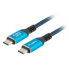 Cablu Lanberg  CA-CMCM-45CU-0020-BK