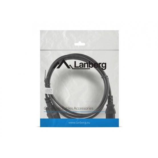 Cablu Lanberg  CA-C13E-10CC-0018-BK