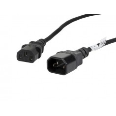 Cablu Lanberg  CA-C13E-11CC-0018-BK