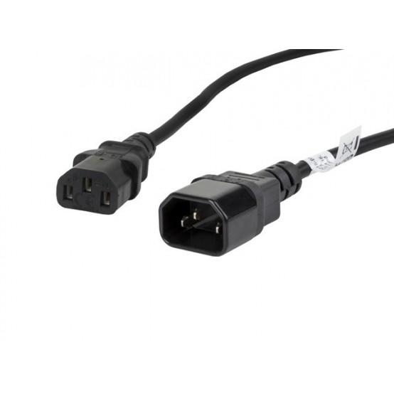 Cablu Lanberg  CA-C13E-11CC-0018-BK