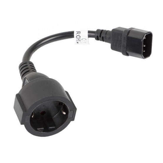 Cablu Lanberg  CA-C14E-10CC-0018-BK