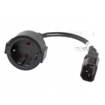 Cablu Lanberg  CA-C14E-10CC-0018-BK