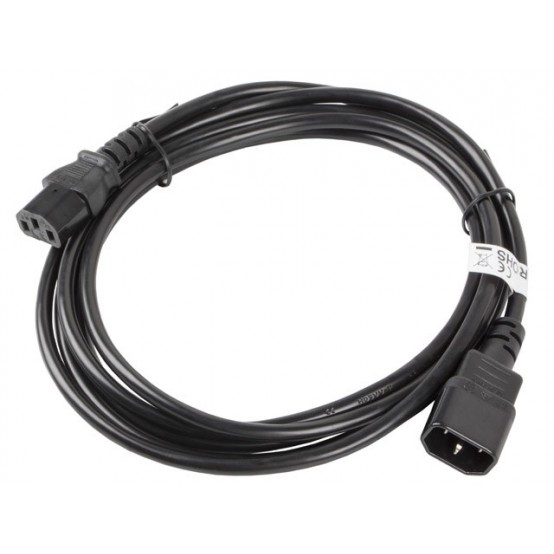 Cablu Lanberg  CA-C13E-11CC-0030-BK