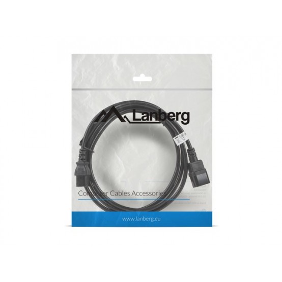 Cablu Lanberg  CA-C13E-11CC-0030-BK