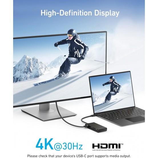 Docking Station Anker 5-in-1 A8356G11