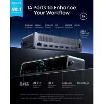 Docking Station Anker Prime 14-in-1 A83B33A1