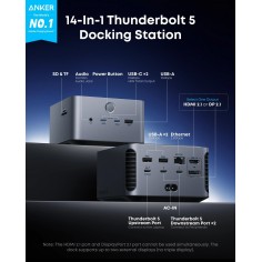 Docking Station Anker Prime TB5 14-in-1 A83B53A1 2
