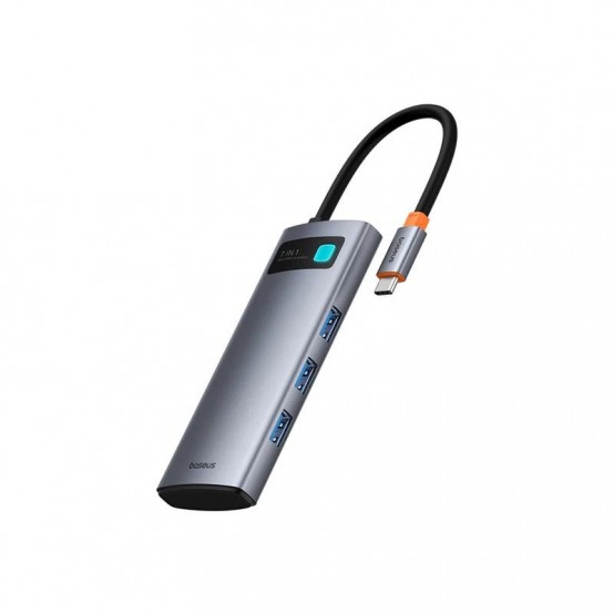 Docking Station Baseus Metal Gleam Series Series 7-in-1 B00030708811-01