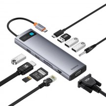 Docking Station Baseus Metal Gleam Series 11-in-1 B00030709811-00