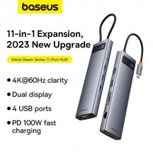 Docking Station Baseus Metal Gleam Series 11-in-1 B00030709811-00
