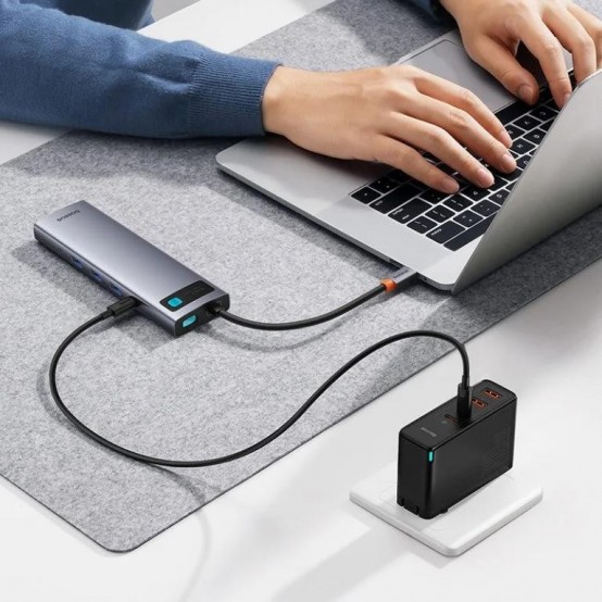 Docking Station Baseus Metal Gleam Series 11-in-1 B00030709811-00