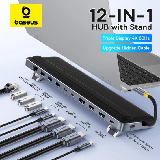 Docking Station Baseus EliteJoy EH3 Series 12-in-1 B0114200