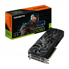 Placa video GigaByte GeForce RTX­ 5080 WINDFORCE OC V2 SFF 16G GV-N5080WF3OCV2-16GD