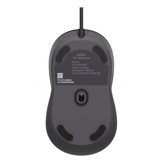 Mouse Logitech M520 for Business Graphite 910-007511