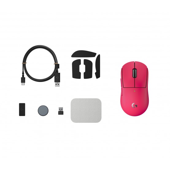 Mouse Logitech G Pro X Superlight 2 Magenta 910-007546