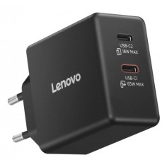 Alimentator Lenovo Dual USB-C 65W GaN Charger 40AW065BEU