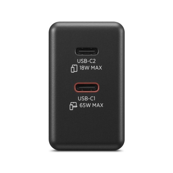 Alimentator Lenovo Dual USB-C 65W GaN Charger 40AW065BEU