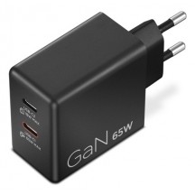 Alimentator Lenovo Dual USB-C 65W GaN Charger 40AW065BEU