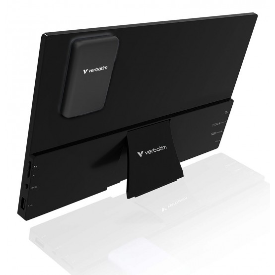 Monitor Verbatim Portable Touchscreen Monitor 13.3" WUXGA with Wireless Power Supply incl. Power Bank 5000mAh 32087