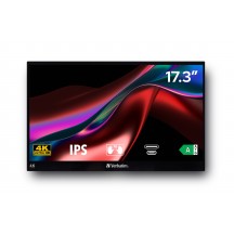 Monitor Verbatim PMT-17-4K Portable Touchscreen Monitor 17.3" 4K Metal Housing 32239