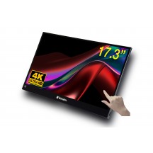 Monitor Verbatim PMT-17-4K Portable Touchscreen Monitor 17.3" 4K Metal Housing 32239
