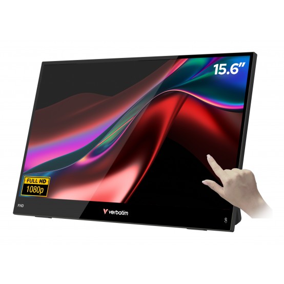 Monitor Verbatim Portable Touchscreen Monitor 15.6" Full HD 1080p LIGHT Series 32402