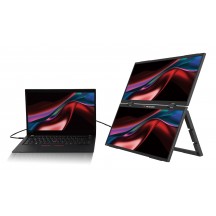 Monitor Verbatim Dual Portable Monitor Essentials 15.6" FHD 32403