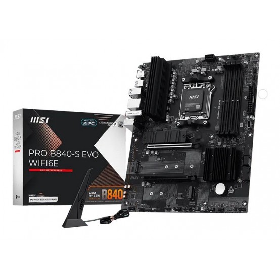 Placa de baza MSI  PRO B840-S EVO WIFI6E