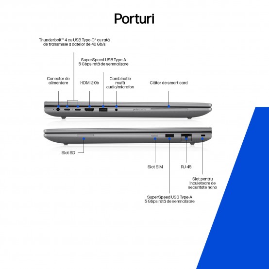 Laptop HP ZBook Fury G1i Mobile Workstation B72WTET