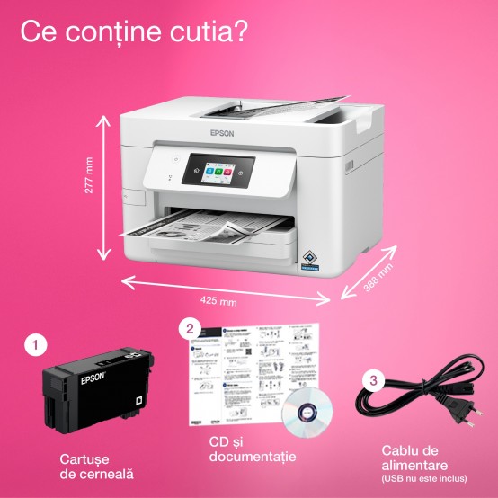 Imprimanta Epson WorkForce Pro WF-M4619DWF C11CK74401