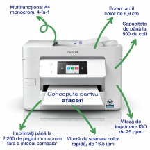 Imprimanta Epson WorkForce Pro WF-M4619DWF C11CK74401