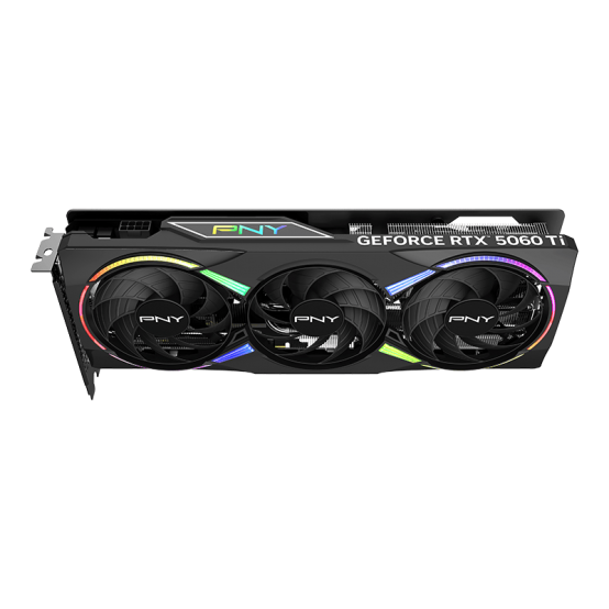 Placa video PNY GeForce RTX 5060 Ti 16GB EPIC-X RGB Overclocked VCG5060T16TFXXPB1-O