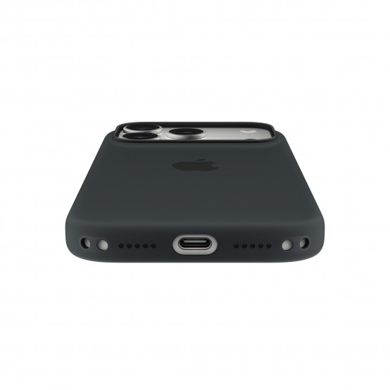Husa Apple iPhone 17e Silicone Case with MagSafe - Black MHW04ZM/A