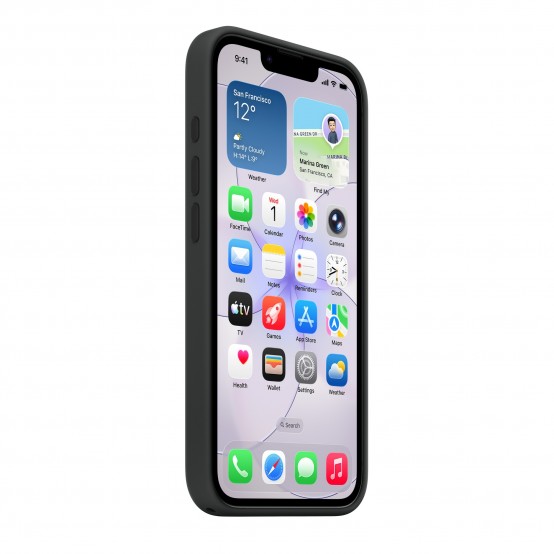 Husa Apple iPhone 17e Silicone Case with MagSafe - Black MHWD4ZM/A
