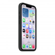 Husa Apple iPhone 17e Silicone Case with MagSafe - Black MHWD4ZM/A