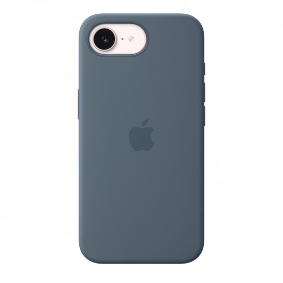 Husa Apple iPhone 17e Silicone Case with MagSafe - Anchor Blue MHWE4ZM/A