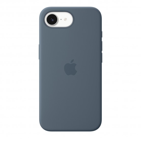 Husa Apple iPhone 17e Silicone Case with MagSafe - Anchor Blue MHWE4ZM/A