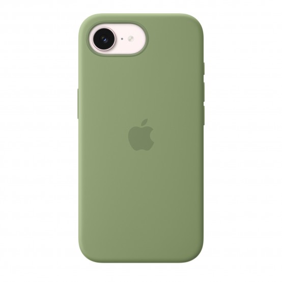 Husa Apple iPhone 17e Silicone Case with MagSafe - Light Moss MHWF4ZM/A