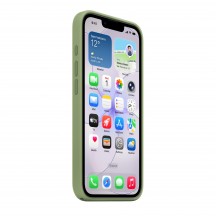 Husa Apple iPhone 17e Silicone Case with MagSafe - Light Moss MHWF4ZM/A