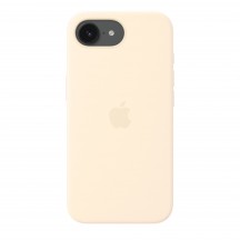 Husa Apple iPhone 17e Silicone Case with MagSafe - Vanilla MHWG4ZM/A