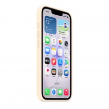 Husa Apple iPhone 17e Silicone Case with MagSafe - Vanilla MHWG4ZM/A