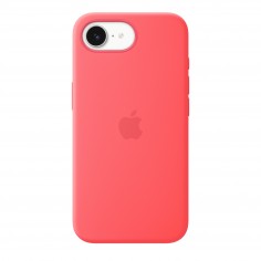 Husa Apple iPhone 17e Silicone Case with MagSafe - Bright Guava MHWH4ZM/A 2