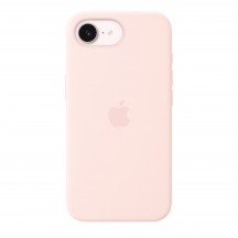 Husa Apple iPhone 17e Silicone Case with MagSafe - Soft Pink MHWJ4ZM/A