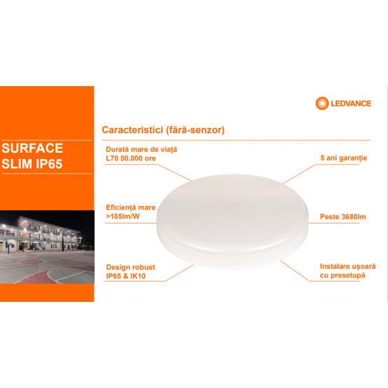 Bec Ledvance Surface Slim Square 200