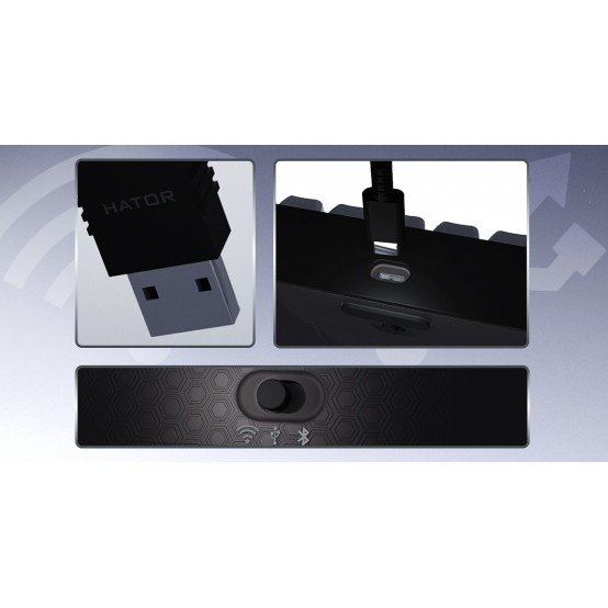 Tastatura Hator Skyfall 80 Pro Wireless HTK4180