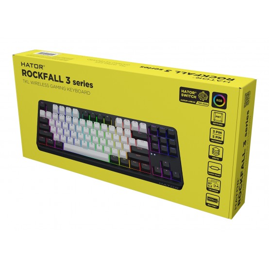 Tastatura Hator Rockfall 3 TKL Wireless HTK850