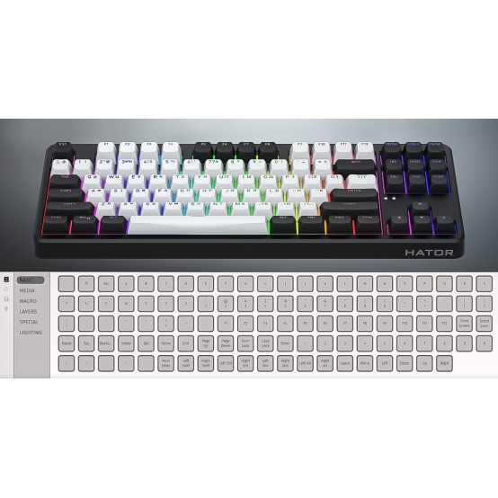 Tastatura Hator Rockfall 3 TKL Wireless HTK850