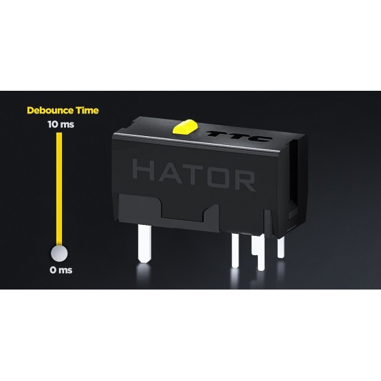 Mouse Hator Quasar 3S Ultima 8K Wireless HTM660