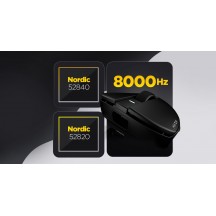 Mouse Hator Quasar 3S Ultima 8K Wireless HTM660