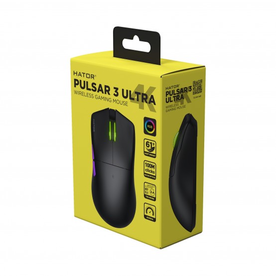 Mouse Hator Pulsar 3 ULTRA 8K+4K Wireless HTM680